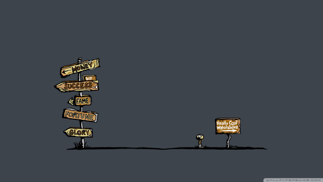 Person sign lightbulb institutional godrays free wallpaper - medium preview image