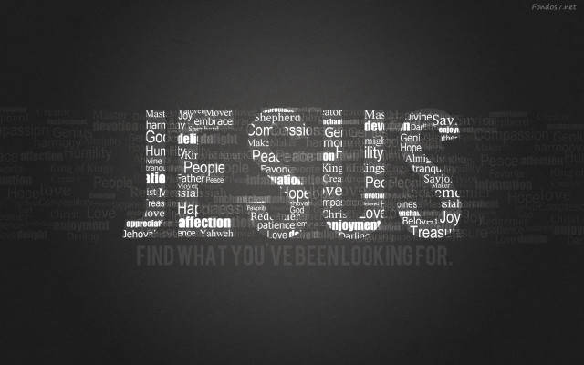 Black white photo jesus center #2 free wallpaper - medium preview image