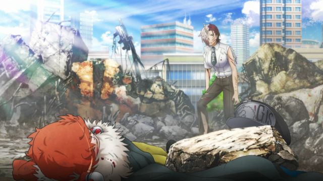 Man laying ground rocks woman free wallpaper - medium preview image