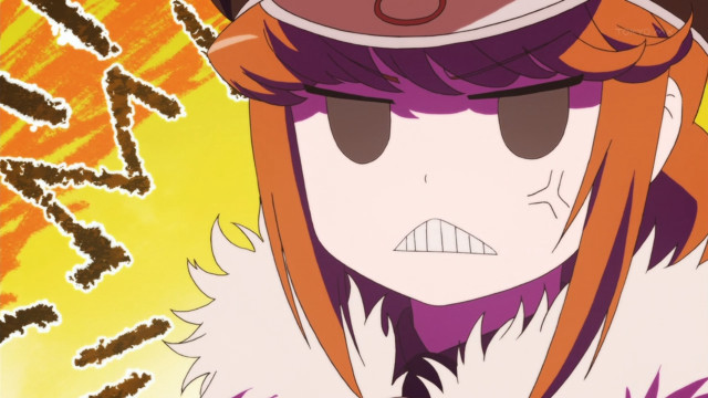 Anime character orange hair hat free wallpaper - medium preview image