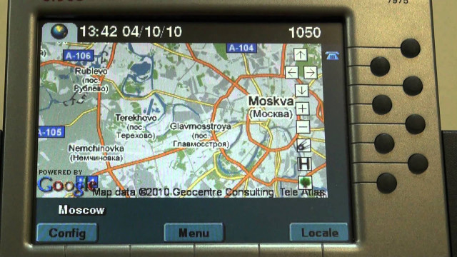 Gps device map display screen free wallpaper - medium preview image