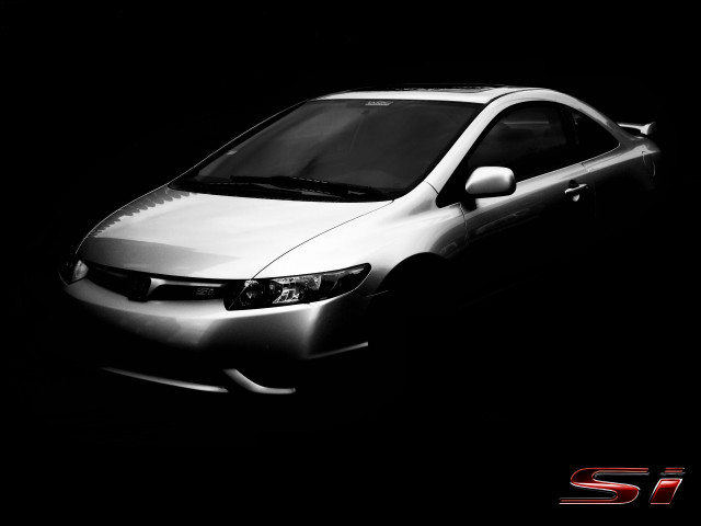 White car black background red free wallpaper - medium preview image