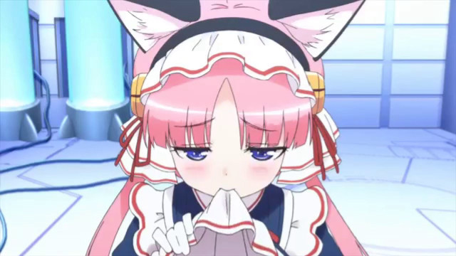 Anime cat ears cat tail free wallpaper - medium preview image