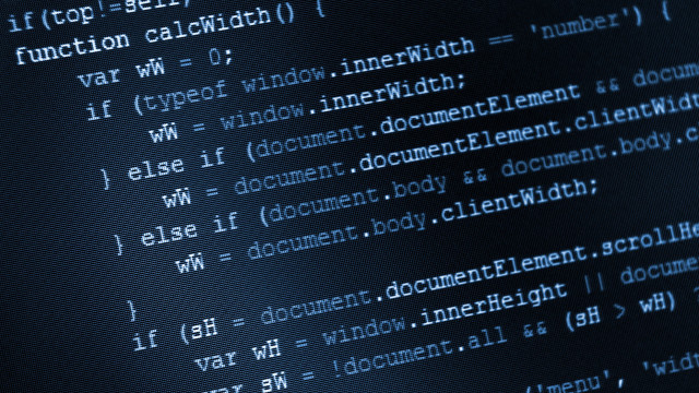 Computer screen text clock side free wallpaper - medium preview image