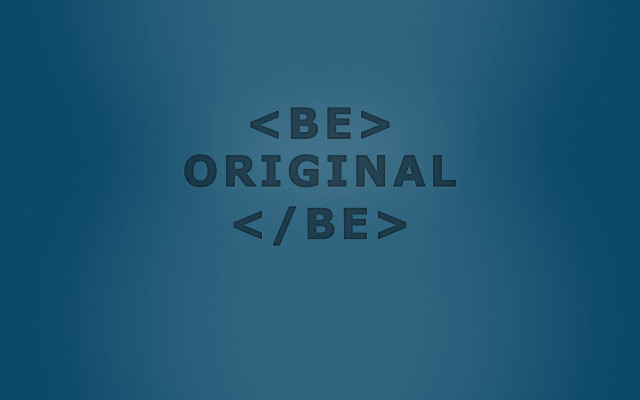 Blue black white text be free wallpaper - medium preview image