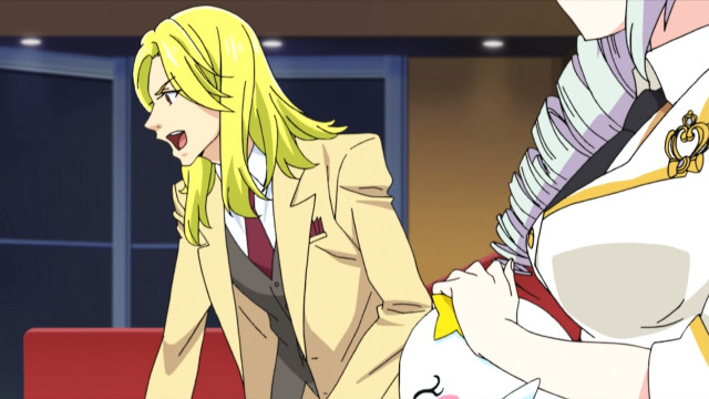 Woman suits twins blonde drill free wallpaper - medium preview image