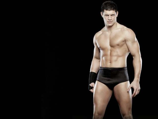 Muscular man topless gloves black free wallpaper - medium preview image