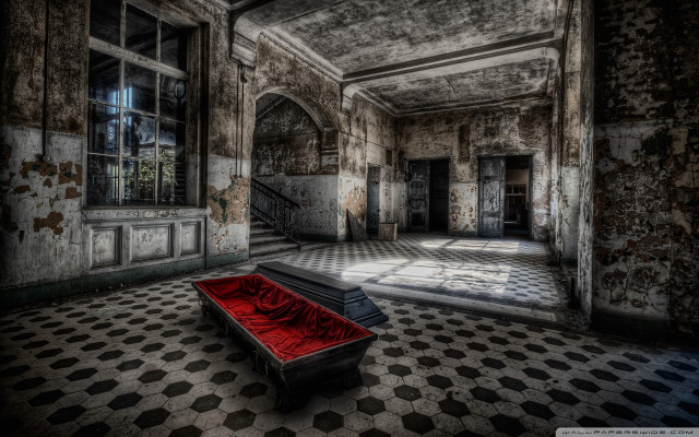 Large room checkered floor red free wallpaper - medium preview image