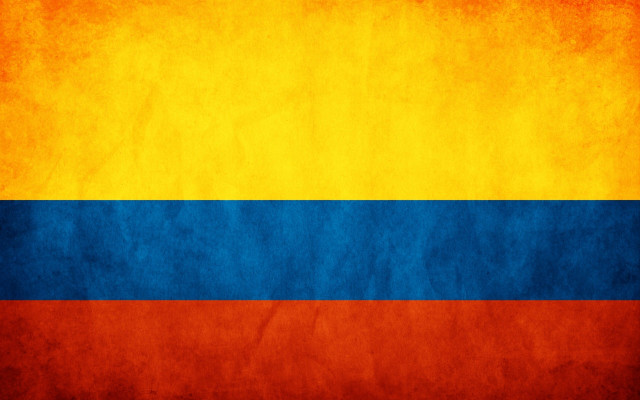 Yellow blue background red stripe free wallpaper - medium preview image