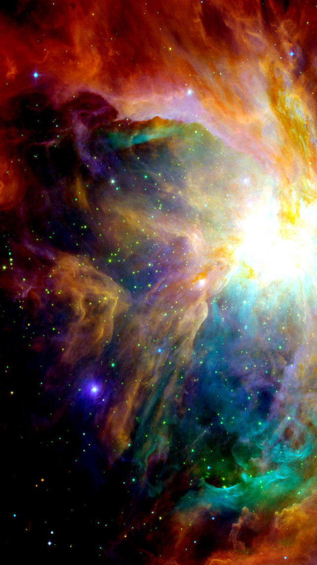 Colorful star cluster space stars free wallpaper - medium preview image