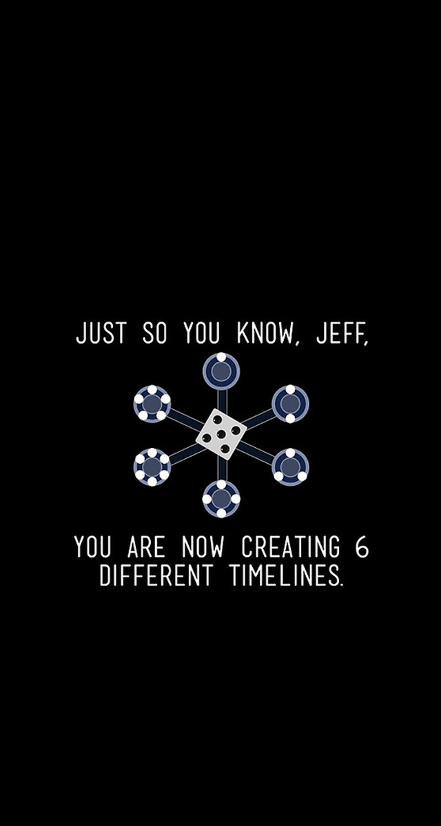 Black dice text jeff six free wallpaper - medium preview image