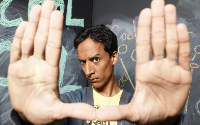 Man hand gesture chalkboard chalk free wallpaper - medium preview image