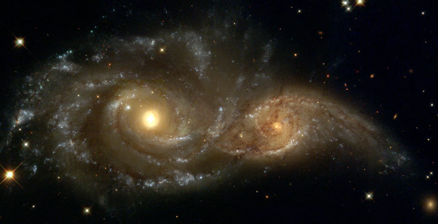 Spirally objects sky stars around free wallpaper - medium preview image