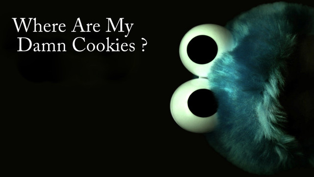 Creepy face three eyes caption free wallpaper - medium preview image