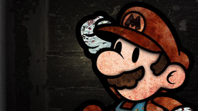 Cartoon man mustache head funny free wallpaper - medium preview image
