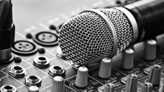 Microphone soundboard table equipment buttons free wallpaper - medium preview image