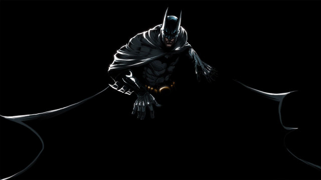 Batman dark cape open hands free wallpaper - medium preview image
