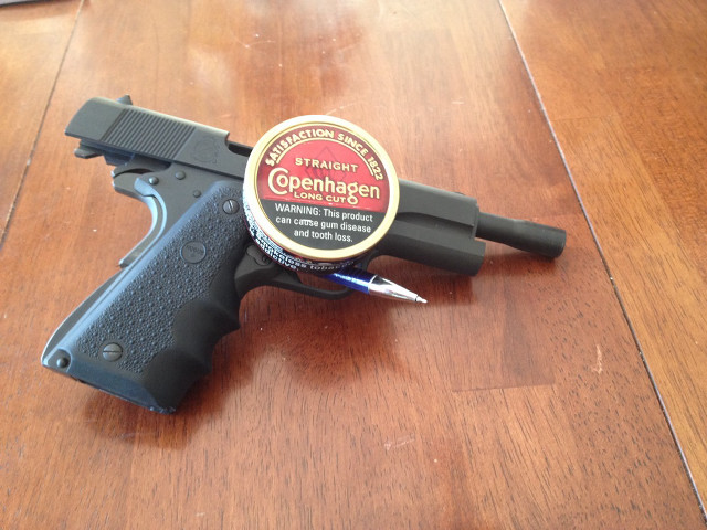 Gun beer wooden table pen free wallpaper - medium preview image