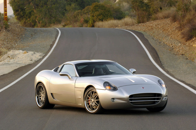 Silver sports car forest hill #2 free wallpaper - medium preview image