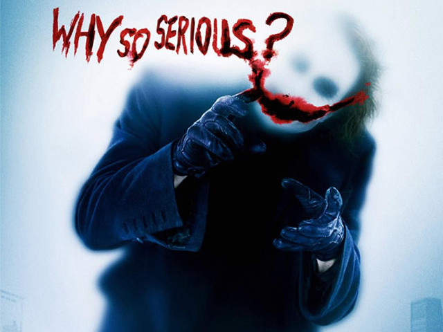 Man suit bloody face knife free wallpaper - medium preview image
