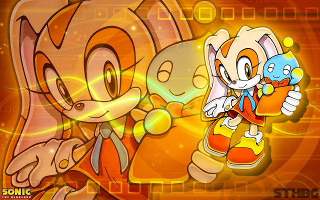 Cartoon character sonic back sonic free wallpaper - medium preview image