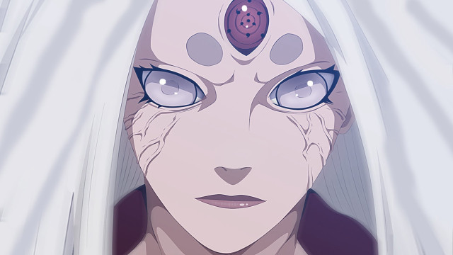 Woman blue eyes white hair #2 free wallpaper - medium preview image