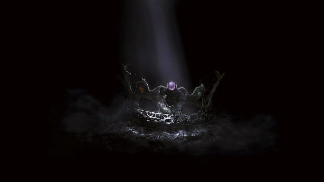 Crown light shining dark night free wallpaper - medium preview image