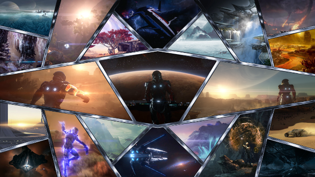 Sci fi character space art free wallpaper - medium preview image