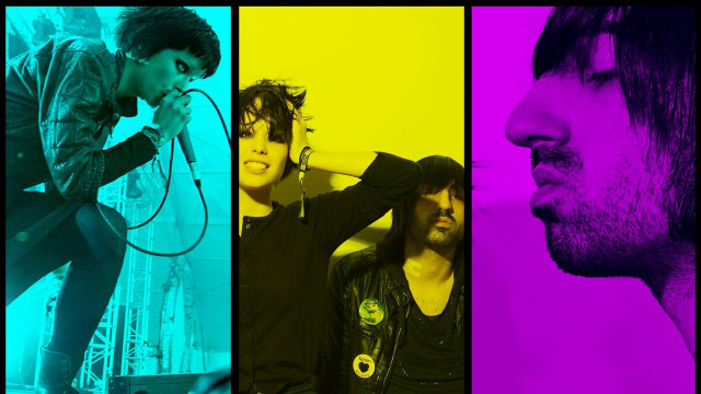 Man microphone beard collage image free wallpaper - medium preview image