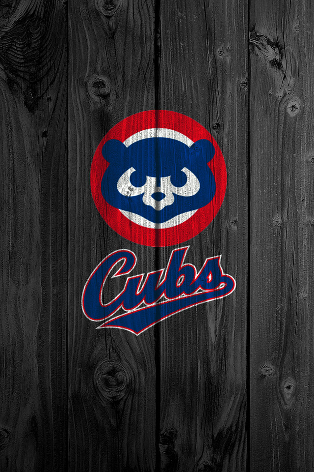 Wooden fence cubs logo side free wallpaper - medium preview image
