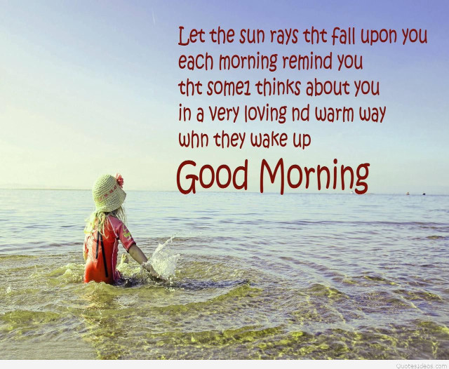 Little girl water good morning free wallpaper - medium preview image
