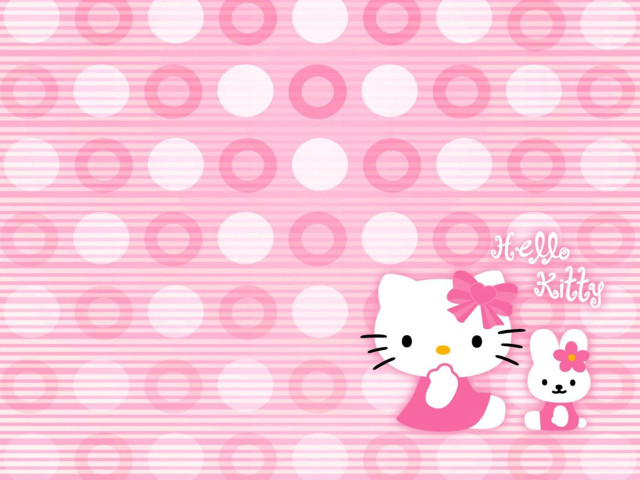 Hello kitty wallpaper cat background free wallpaper - medium preview image