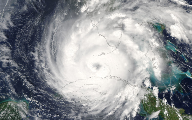 Satellite hurricane ocean cloud green free wallpaper - medium preview image
