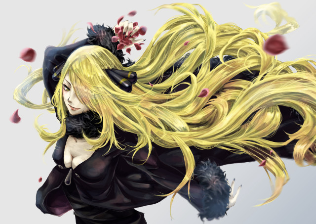 Woman blonde hair black hat free wallpaper - medium preview image