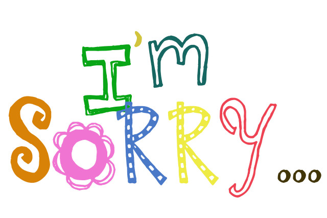 Sorry flower sign crossstitch netart free wallpaper - medium preview image