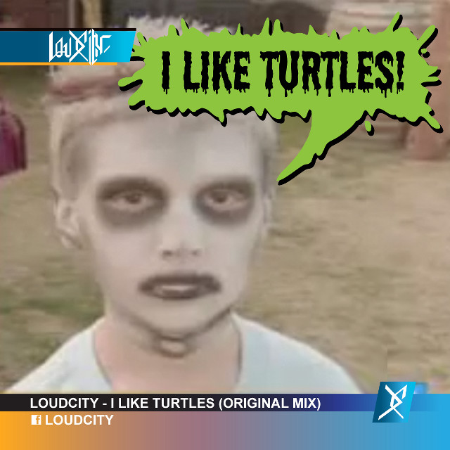 Fake face speech bubble turtles free wallpaper - medium preview image