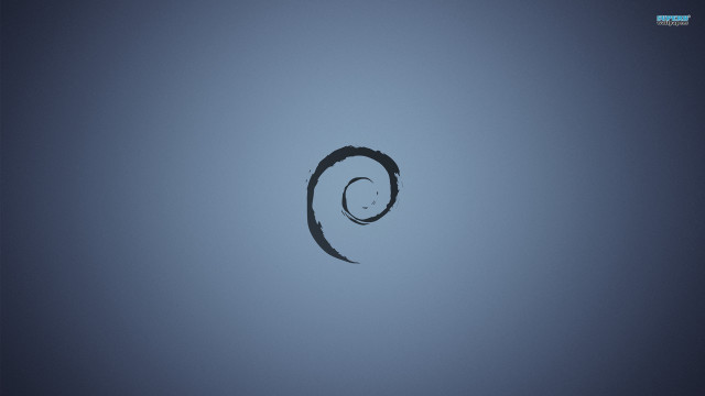 Spiral black white sky blue free wallpaper - medium preview image