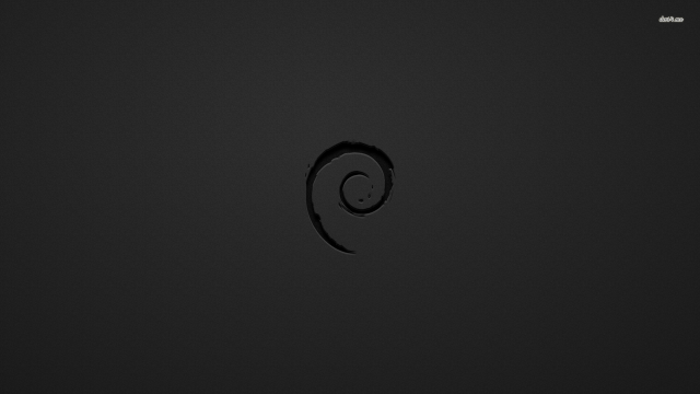 Black background spiral design white free wallpaper - medium preview image