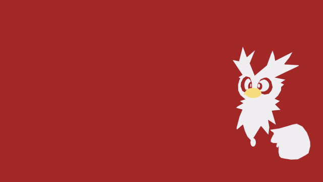 Cartoon bird derf minimalist pokemon free wallpaper - medium preview image