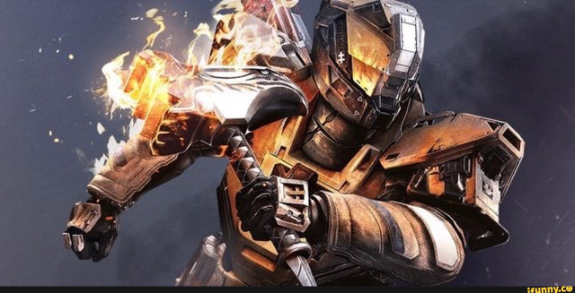 Man suit fire sword fireball free wallpaper - medium preview image