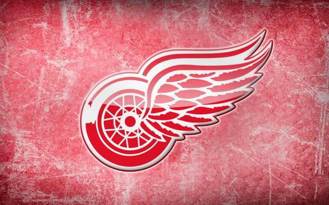 Detroit red wings grunge cherry free wallpaper - medium preview image
