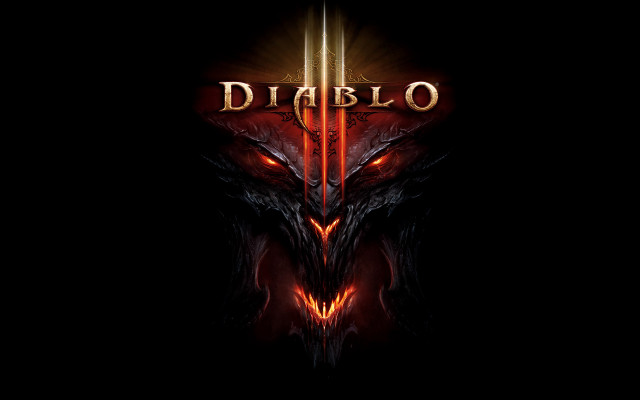 Demonic face dark background diablo free wallpaper - medium preview image