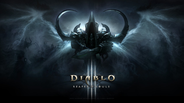 Dark demon wings sword fantasy free wallpaper - medium preview image