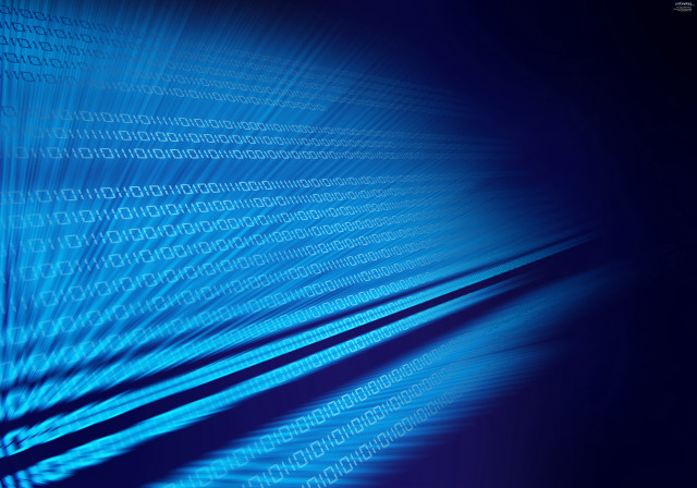 Blue background lines dots pattern #7 free wallpaper - medium preview image