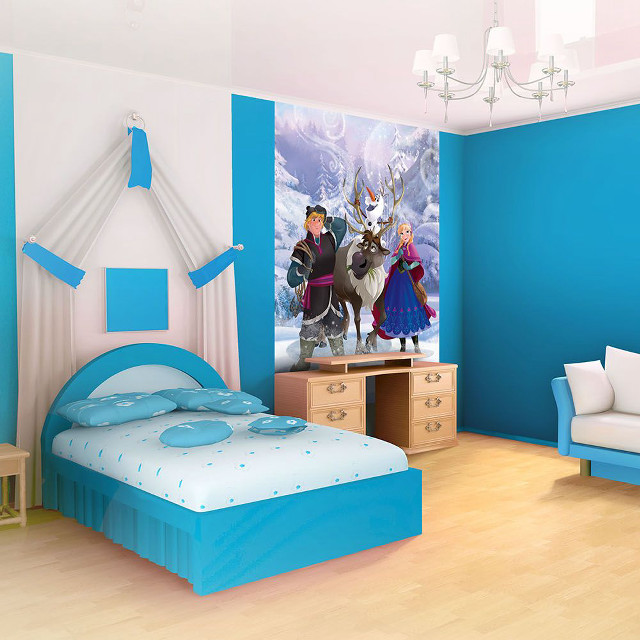 Bedroom with bed interior design #7 free wallpaper - medium preview image