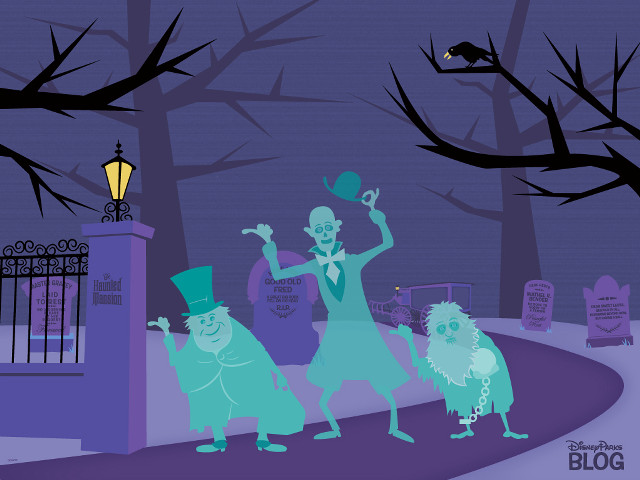 Zombies skeleton graveyard cat cartoon free wallpaper - medium preview image
