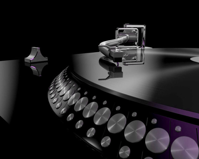 Turntable camera microphone star side free wallpaper - medium preview image