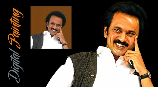 Man mustache white shirt smiling free wallpaper - medium preview image