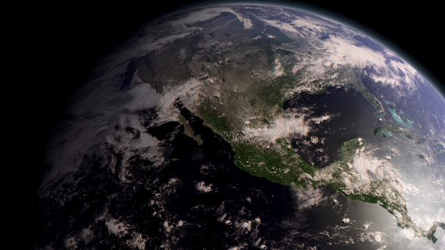 Earth view africa middle east free wallpaper - medium preview image