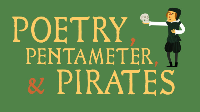 Cartoon character holding skull poetry free wallpaper - medium preview image